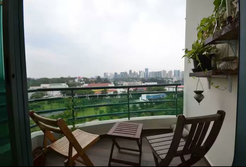 Tanglin Regency, 381 Tanglin Road, 3 Bedrooms, 1,292 sqft, Condominium For Sale, by Marissa Soh, 500179041 - Balcony - PropertyGuru.com.sg