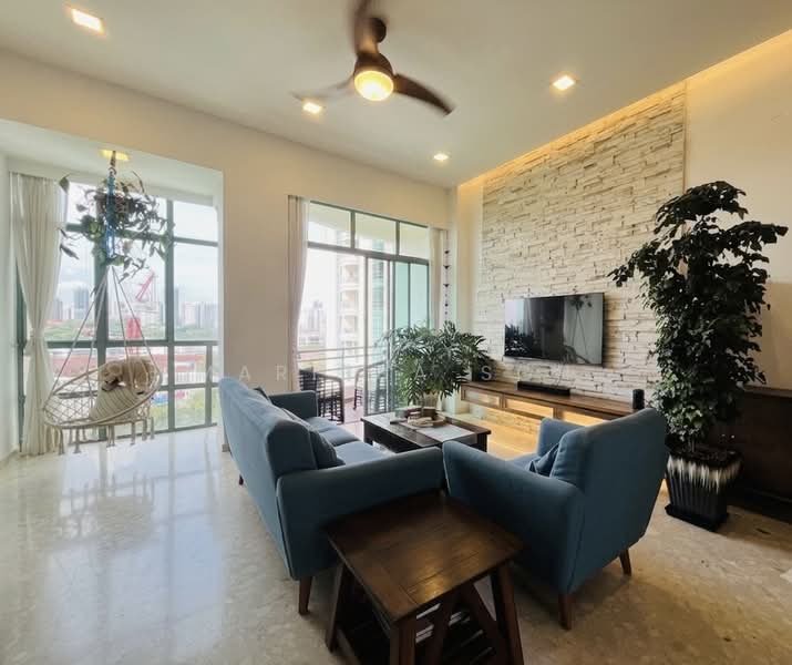 Tanglin Regency, 381 Tanglin Road, 3 Bedrooms, 1,292 sqft, Condominium For Sale, by Marissa Soh, 500179041 - Living Room - PropertyGuru.com.sg