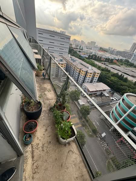 Enterprise Hub, 48 Toh Guan Road East, 3,294 sqft, Factory / Workshop (B2) For Rent, by Grace Tan, 500179098 - Balcony - CommercialGuru.com.sg