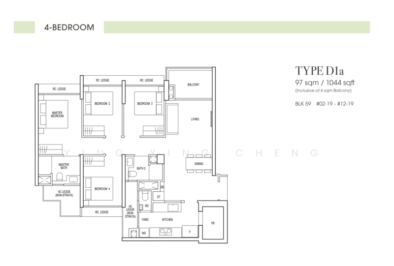 Rivelle Tampines, Tampines Street 95, 4 Bedrooms, 1,184 sqft, Executive Condominium For Sale, by Ying Ying Cheng, 500179118 - PropertyGuru.com.sg