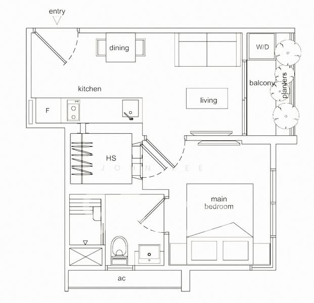 Suites @ Shrewsbury, 84 Shrewsbury Road, 1 Bedroom, 344 sqft, Condominium For Sale, by John Lee, 500179167 - PropertyGuru.com.sg
