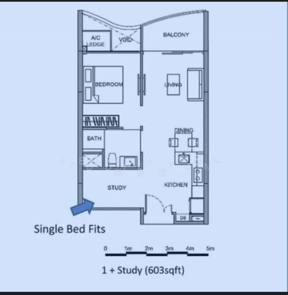 Kingsford Hillview Peak, 103 Hillview Rise, 2 Bedrooms, 603 sqft, Condominium For Sale, by Kelvin Tan 陈克辉, 500179197 - PropertyGuru.com.sg