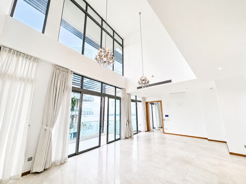 The Oceanfront @ Sentosa Cove, 287 Ocean Drive, 4 Bedrooms, 4,510 sqft, Condominium For Rent, by Ong Beng Yew, 500179199 - Living Room - PropertyGuru.com.sg