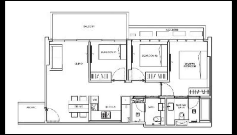 6 Derbyshire, 6 Derbyshire Road, 3 Bedrooms, 1,012 sqft, Condominium For Rent, by KK Lee, 500179239 - PropertyGuru.com.sg