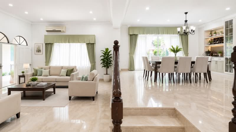 ❤️ FH below $1490PSF ❤️ Near Good School!, , 6 Bedrooms, 3,555 sqft, Semi-Detached House For Sale, by JAY PECK, 500179243 - Living Room - PropertyGuru.com.sg
