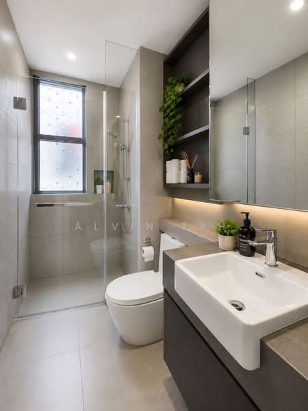 Parc Clematis, 8F Jalan Lempeng, 3 Bedrooms, 829 sqft, Condominium For Sale, by Alvin Tyh, 500179289 - Bathroom - PropertyGuru.com.sg