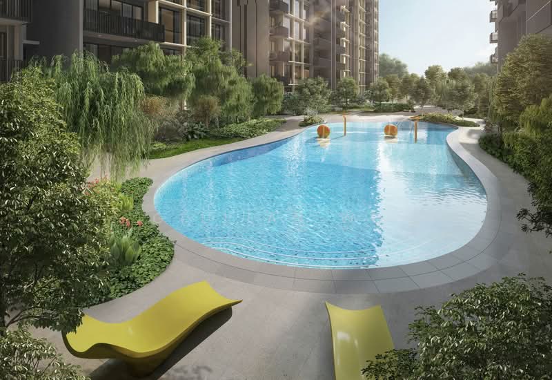 Copen Grand, Tengah Garden Walk, 5 Bedrooms, 1,561 sqft, Executive Condominium For Sale, by Gillian Wo, 500179328 - Pool - PropertyGuru.com.sg