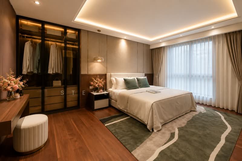 Chuan Park, 240 Lorong Chuan, 3 Bedrooms, 1,206 sqft, Condominium For Sale, by Steven Deng, 500179347 - Bedroom - PropertyGuru.com.sg