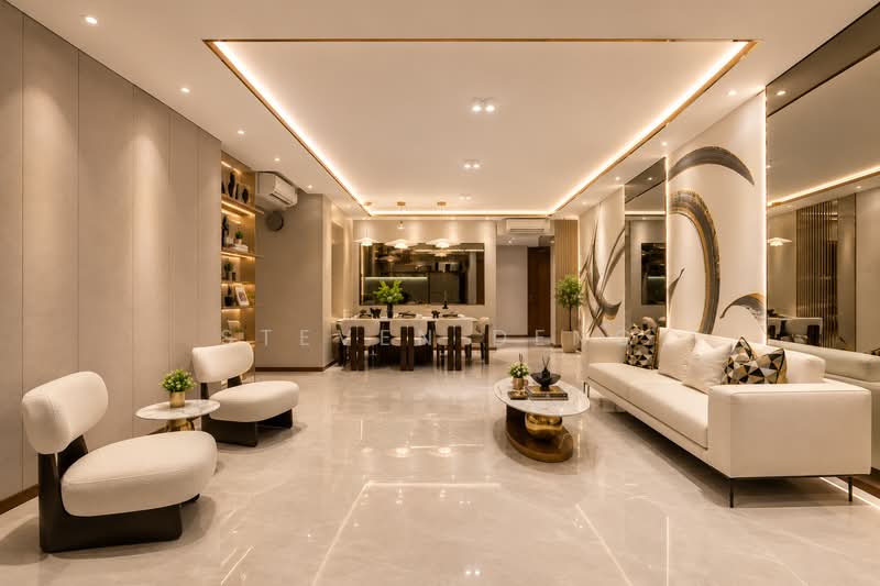 Chuan Park, 240 Lorong Chuan, 3 Bedrooms, 1,206 sqft, Condominium For Sale, by Steven Deng, 500179347 - Living Room - PropertyGuru.com.sg