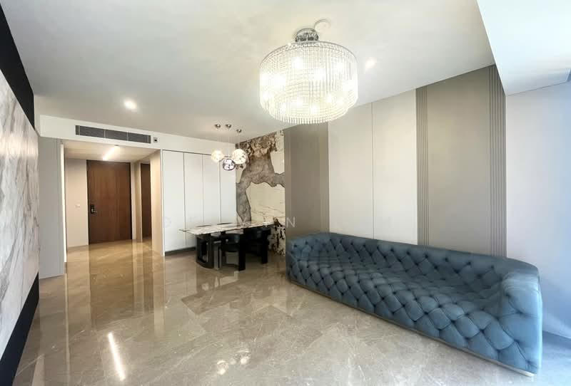Boulevard 88, 86 Orchard Boulevard, 3 Bedrooms, 1,776 sqft, Condominium For Rent, by Delvin Lim, 500179354 - Living Room - PropertyGuru.com.sg