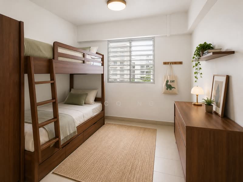491 Jurong West Avenue 1, 491 Jurong West Avenue 1, 2 Bedrooms, 721 sqft, HDB Flat For Sale, by Jacq Ng, 500179374 - Bedroom 2 (AI impression) - PropertyGuru.com.sg