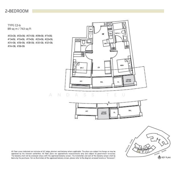 One Pearl Bank, 1 Pearl Bank, 2 Bedrooms, 743 sqft, Apartment For Rent, by Andass Teu, 500179377 - PropertyGuru.com.sg