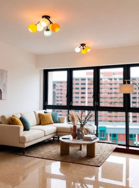 Palm Gardens, 2D Hong San Walk, 3 Bedrooms, 1,206 sqft, Condominium For Sale, by Tan Alan, 500179420 - Living Room - PropertyGuru.com.sg