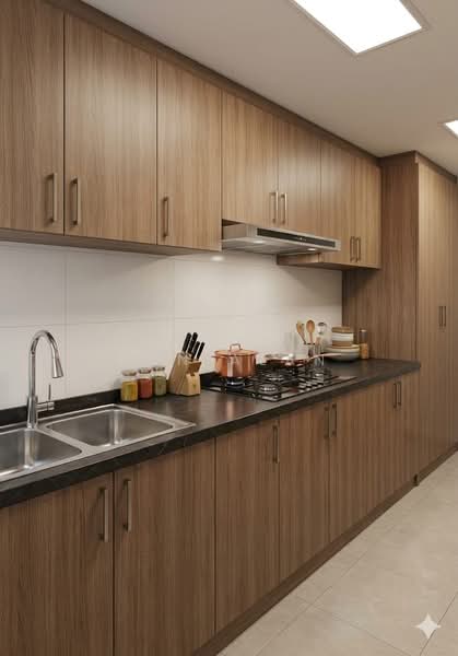 Palm Gardens, 2D Hong San Walk, 3 Bedrooms, 1,206 sqft, Condominium For Sale, by Tan Alan, 500179420 - Kitchen - PropertyGuru.com.sg
