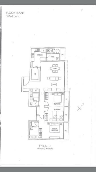 Citylights, 80 Jellicoe Road, 3 Bedrooms, 1,410 sqft, Condominium For Sale, by Quek Yee Yong, 500179454 - PropertyGuru.com.sg