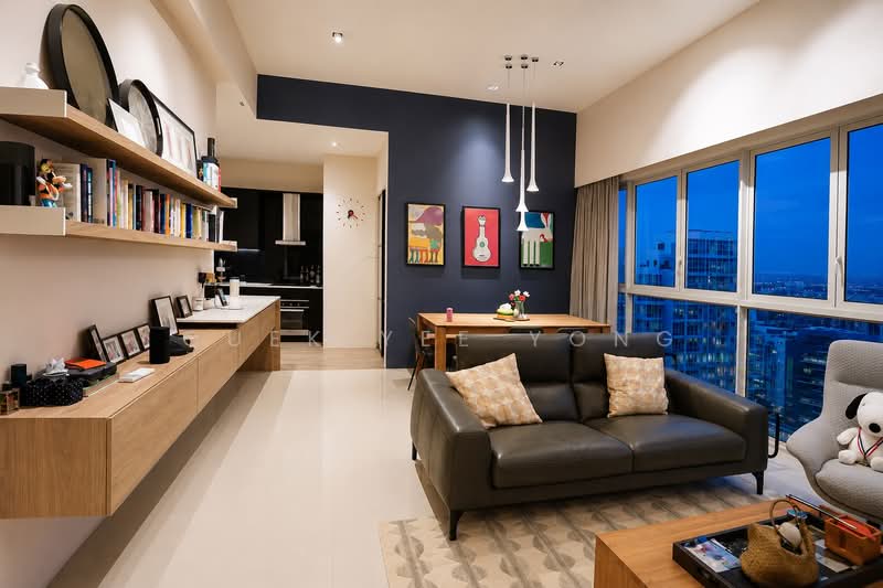 Citylights, 80 Jellicoe Road, 3 Bedrooms, 1,410 sqft, Condominium For Sale, by Quek Yee Yong, 500179454 - Living Room - PropertyGuru.com.sg