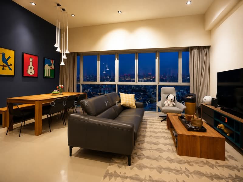 Citylights, 80 Jellicoe Road, 3 Bedrooms, 1,410 sqft, Condominium For Sale, by Quek Yee Yong, 500179454 - Living Room - PropertyGuru.com.sg