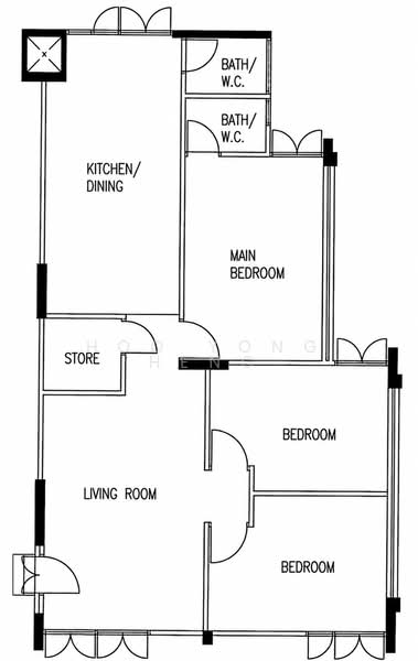475 Ang Mo Kio Avenue 10, 475 Ang Mo Kio Avenue 10, 3 Bedrooms, 990 sqft, HDB Flat For Sale, by Hoo Yong Heng, 500179463 - PropertyGuru.com.sg