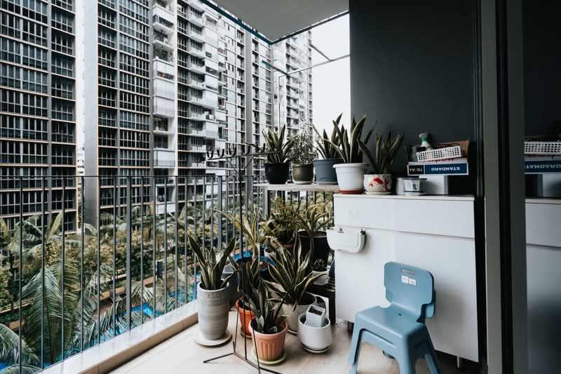 Sol Acres, 8 Choa Chu Kang Grove, 3 Bedrooms, 1,066 sqft, Executive Condominium For Sale, by Ivan Lim, 500179473 - Balcony - PropertyGuru.com.sg