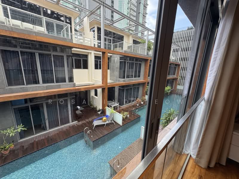 Seahill, West Coast Crescent, 4 Bedrooms, 3,649 sqft, Cluster House For Rent, by Rosalind Teow, 500179479 - View from Master Bedroom - PropertyGuru.com.sg