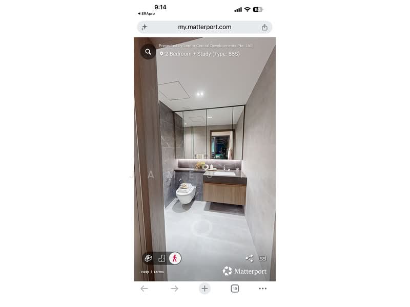 Hillock Green, 28 Lentor Central, 2 Bedrooms, 786 sqft, Condominium For Sale, by James Ho, 500179481 - Bathroom - PropertyGuru.com.sg