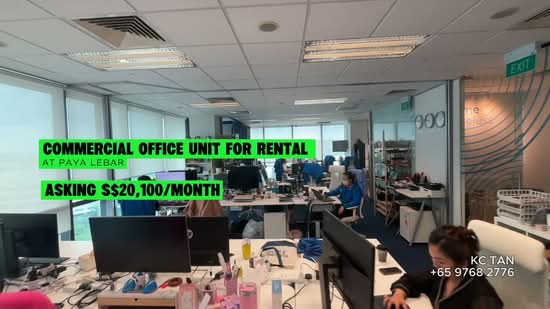 Paya Lebar Square, 60 Paya Lebar Singapore, 2,680 sqft, Office For Rent, by Anthony Chua, 500179489 - CommercialGuru.com.sg