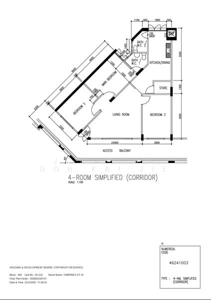 482 Tampines Street 43, 482 Tampines Street 43, 3 Bedrooms, 904 sqft, HDB Flat For Sale, by Jonathan Goh Kai Jie, 500179499 - PropertyGuru.com.sg