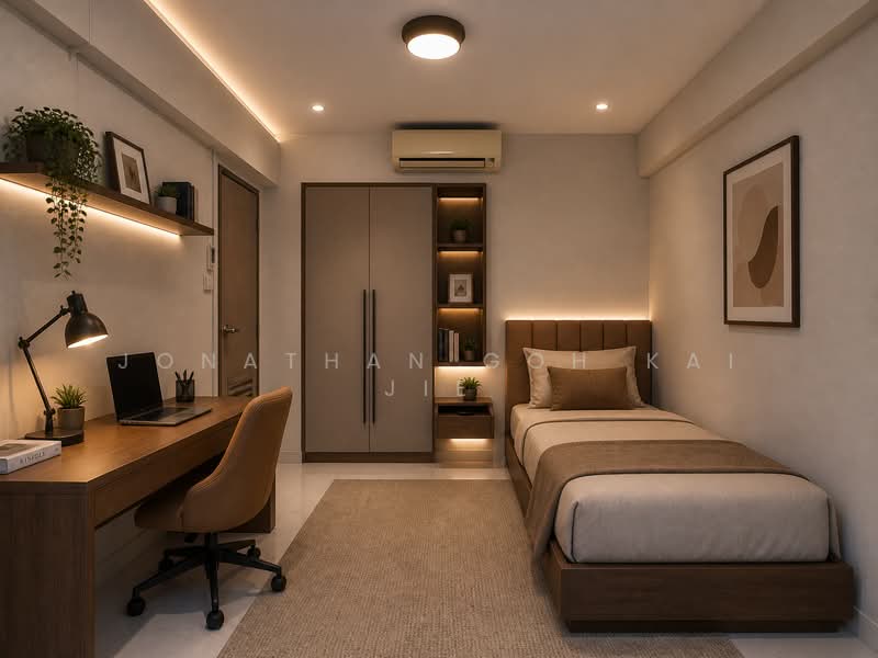 482 Tampines Street 43, 482 Tampines Street 43, 3 Bedrooms, 904 sqft, HDB Flat For Sale, by Jonathan Goh Kai Jie, 500179499 - Bedroom - PropertyGuru.com.sg