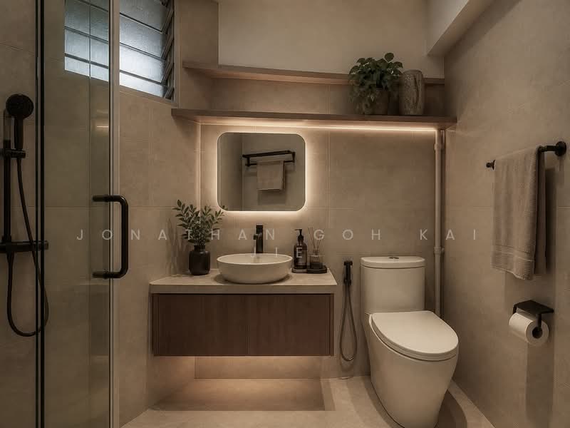 482 Tampines Street 43, 482 Tampines Street 43, 3 Bedrooms, 904 sqft, HDB Flat For Sale, by Jonathan Goh Kai Jie, 500179499 - Bathroom - PropertyGuru.com.sg