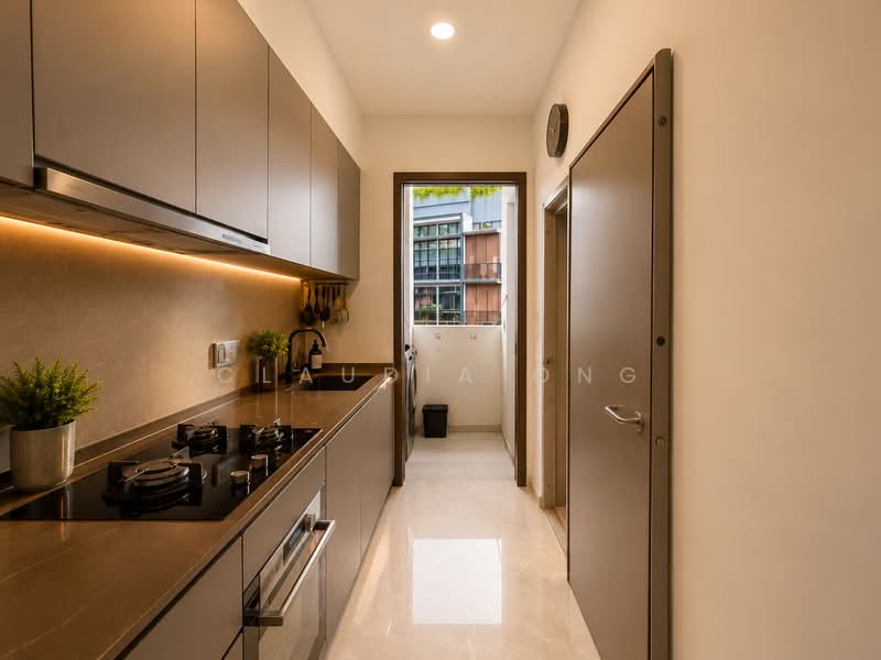 Daintree Residence, 11D Toh Tuck Road, 3 Bedrooms, 1,206 sqft, Condominium For Sale, by Claudia Ong, 500179525 - Kitchen - PropertyGuru.com.sg