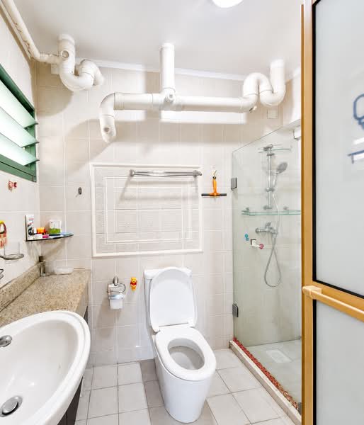 686A Woodlands Drive 73, 686A Woodlands Drive 73, 3 Bedrooms, 1,227 sqft, HDB Flat For Sale, by Bjorn Lim, 500179552 - Bathroom - PropertyGuru.com.sg