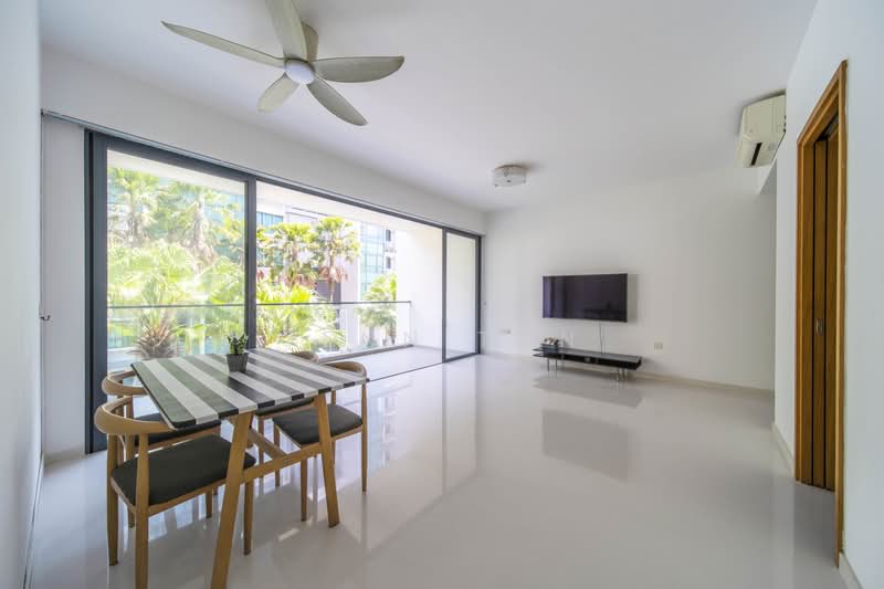 The Gale, Flora Road, 2 Bedrooms, 1,033 sqft, Condominium For Rent, by Jenn Tan, 500179588 - Living Room - PropertyGuru.com.sg