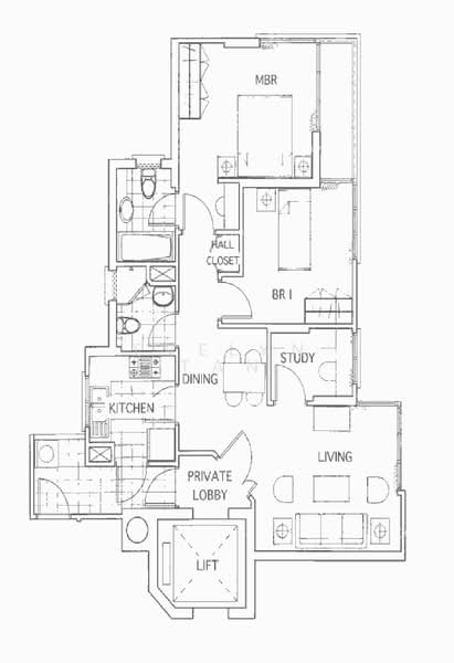 The Mayfair, 1 Jurong East Street 32, 2 Bedrooms, 893 sqft, Condominium For Sale, by Evelyn Tan, 500179604 - PropertyGuru.com.sg