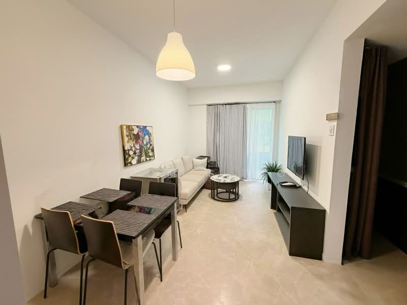 The Reef at King's Dock, 2 Harbourfront Avenue, 2 Bedrooms, 764 sqft, Condominium For Sale, by Thomas Teo, 500179605 - Living Room - PropertyGuru.com.sg