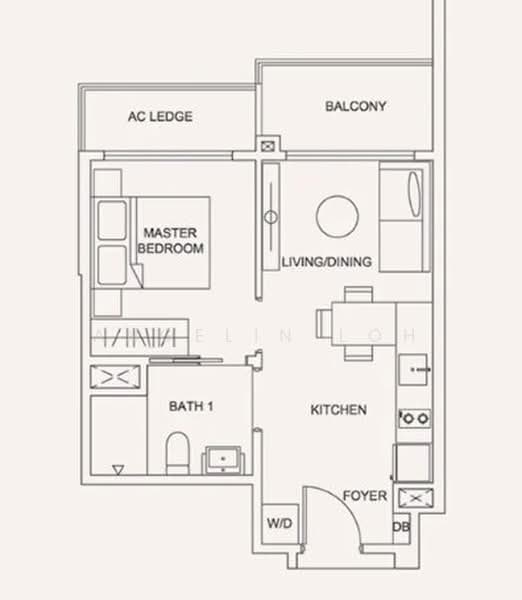 Urban Treasures, 205 Jalan Eunos, 1 Bedroom, 452 sqft, Condominium For Rent, by Angelin Loh, 500179624 - PropertyGuru.com.sg