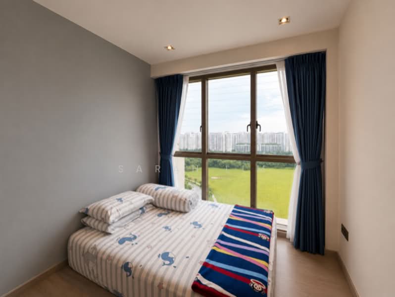The Vales, 79 Anchorvale Crescent, 3 Bedrooms, 1,033 sqft, Condominium For Sale, by Sarah Lim, 500179626 - Bedroom 2 (Greenery View) - PropertyGuru.com.sg