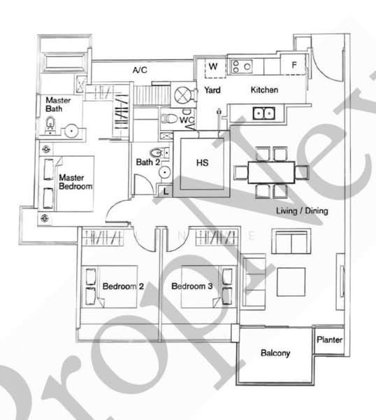Casa Merah, 66 Tanah Merah Kechil Avenue, 3 Bedrooms, 1,216 sqft, Condominium For Sale, by Allen Wee, 500179641 - PropertyGuru.com.sg