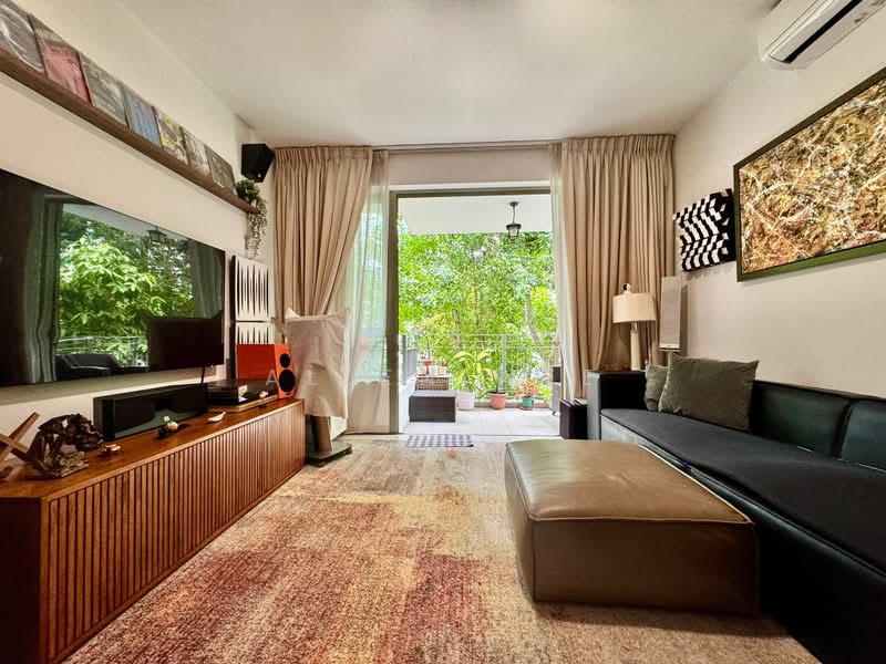 Casa Merah, 66 Tanah Merah Kechil Avenue, 3 Bedrooms, 1,216 sqft, Condominium For Sale, by Allen Wee, 500179641 - Living Room - PropertyGuru.com.sg