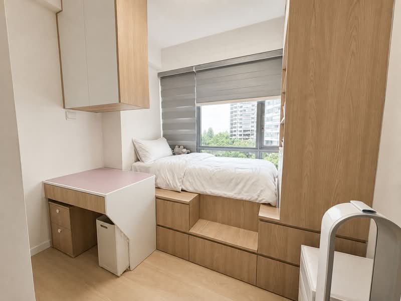 High Park Residences, 29 Fernvale Road, 3 Bedrooms, 980 sqft, Condominium For Sale, by Nat Tjew, 500179644 - Bedroom - PropertyGuru.com.sg