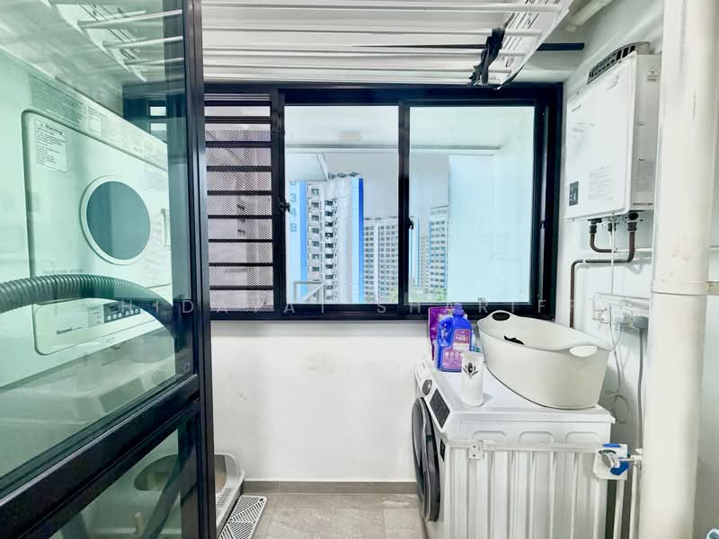 334A Yishun Riverwalk, 334A Yishun Street 31, 3 Bedrooms, 990 sqft, HDB Flat For Sale, by Hidayat Shariff, 500179684 - Balcony - PropertyGuru.com.sg