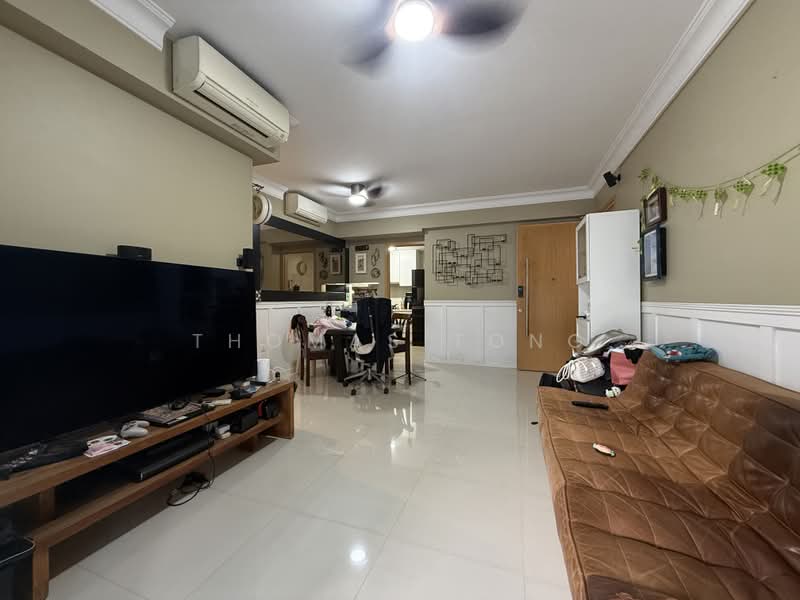 The Tampines Trilliant, 21 Tampines Central 7, 3 Bedrooms, 1,350 sqft, Executive Condominium For Sale, by Thomas Tong, 500179689 - Living Room - PropertyGuru.com.sg