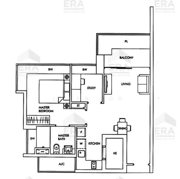 Trevista, 23 Lorong 3 Toa Payoh, 1 Bedroom, 689 sqft, Condominium For Rent, by Jaren Hoo, 500179760 - PropertyGuru.com.sg