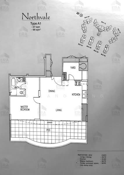 Northvale, 61 Choa Chu Kang Loop, 1 Bedroom, 721 sqft, Condominium For Sale, by Ng Kang Seng, 500179777 - PropertyGuru.com.sg