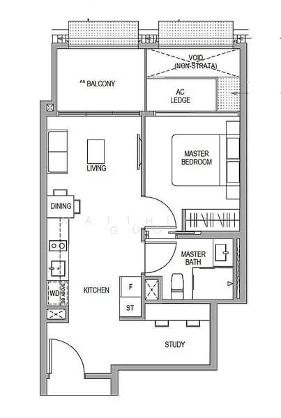Mayfair Gardens, 16 Rifle Range Road, 1 Bedroom, 581 sqft, Condominium For Sale, by Matthias Guo, 500179778 - PropertyGuru.com.sg