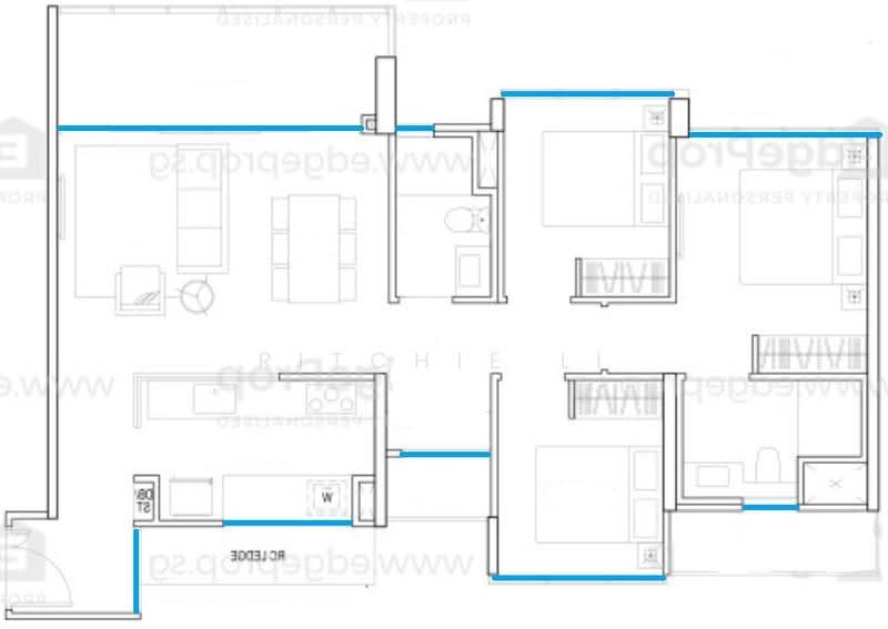 Thomson Impressions, 3 Lorong Puntong, Ang Mo Kio / Bishan / Thomson, 3 Bedrooms, 1,055 sqft, Condominium For Sale, by Ritchie Li, 500179806 - PropertyGuru.com.sg