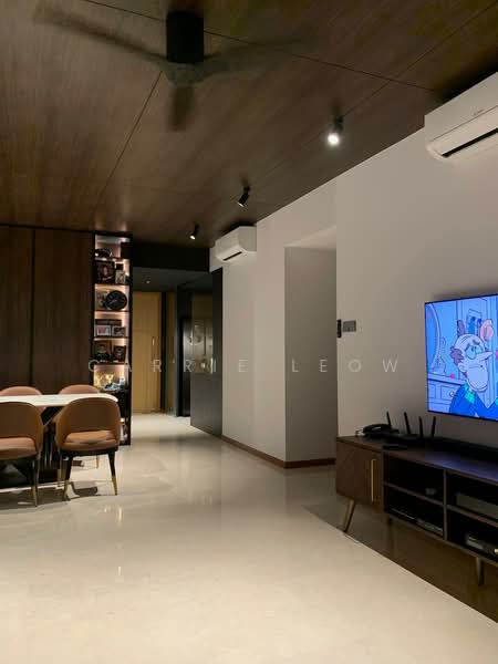 Mera Springs, 81 Carlisle Road, 3 Bedrooms, 1,292 sqft, Condominium For Rent, by Carrie Leow, 500179810 - Living Room - PropertyGuru.com.sg