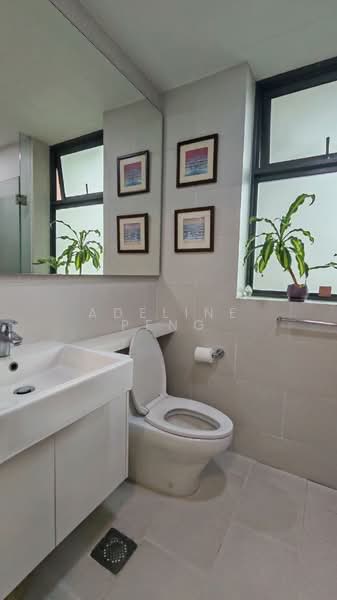 The Topiary, 11 Fernvale Lane, 3 Bedrooms, 1,539 sqft, Executive Condominium For Sale, by Adeline Peng, 500179829 - Common bathroom - PropertyGuru.com.sg