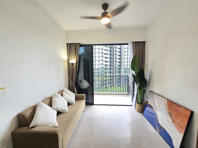 Lentor Modern, 3 Lentor Central, 2 Bedrooms, 678 sqft, Condominium For Sale, by Zhi Wei Tan, 500179859 - Living Room - PropertyGuru.com.sg