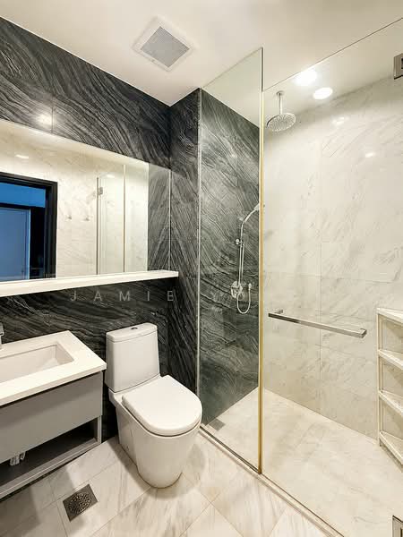 Euhabitat, 222 Jalan Eunos, 1 Bedroom, 517 sqft, Condominium For Rent, by Jamie Yoeng, 500179883 - Bathroom - PropertyGuru.com.sg