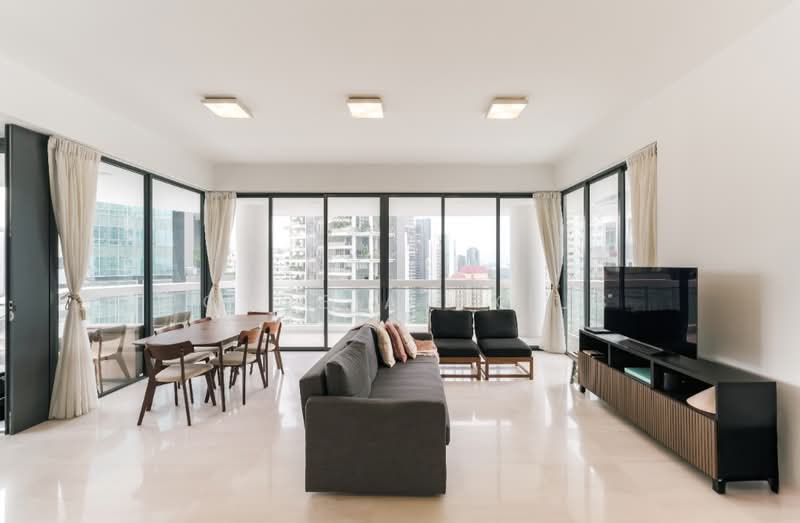 Skyline 360, 70 St Thomas Walk, 4 Bedrooms, 2,131 sqft, Condominium For Rent, by Joyce Alexius, 500179991 - Living Room - PropertyGuru.com.sg